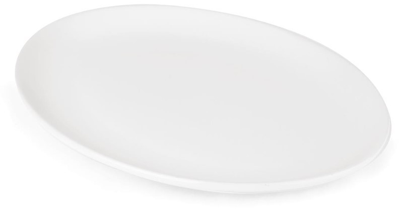  Athena Hotelware Oval Coupe Plates 254 x 197 mm (Pack of 12) 