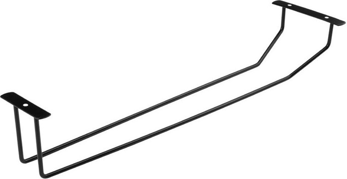  Olympia Wine Glass Rack Black 406mm 