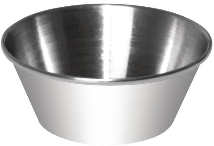 Olympia Stainless Steel 45ml Sauce Cups (Pack of 12) 