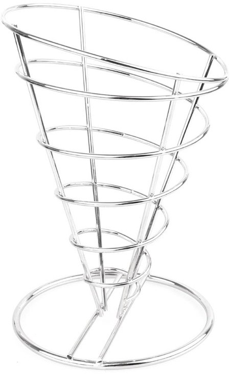 Olympia Wire Chip Cone Silver 