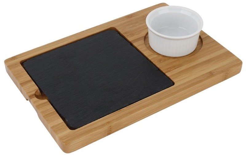  Olympia Wooden Base for Slate Platter 240 x 160mm 