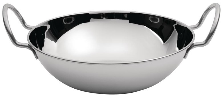  Olympia Flat Bottomed Small Balti Serving Dish 
