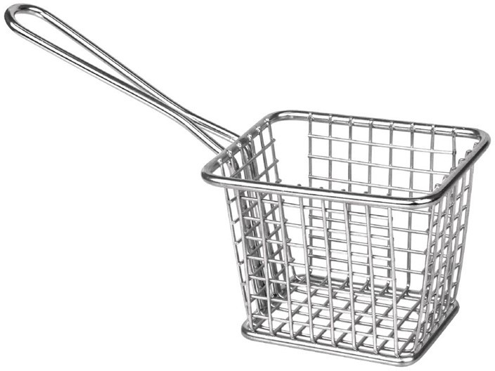 Olympia Chip basket Square with handle Small 