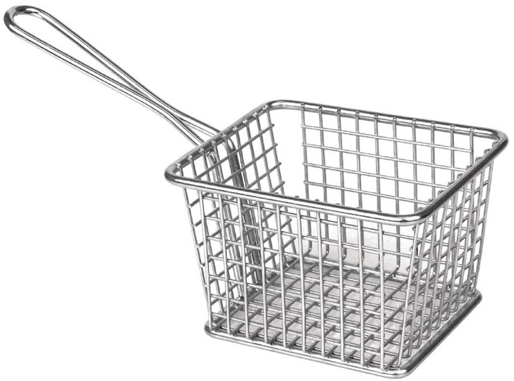  Olympia Chip basket Square with handle Large 