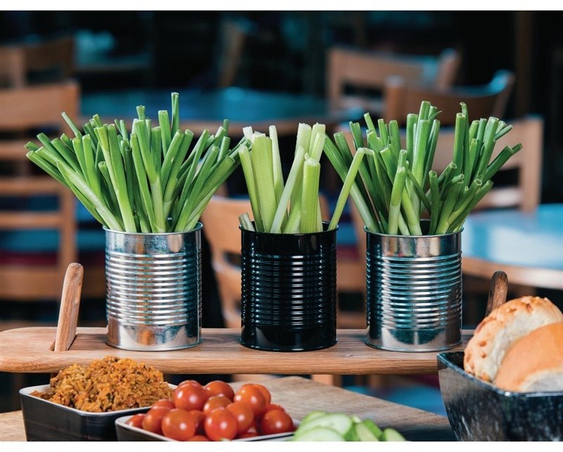  Olympia Galvanised Steel Chip Cup 