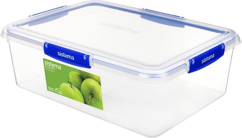  Sistema Rectangle Klip It Plus Food Storage Container 7.5Ltr 