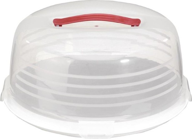  Curver Round Cake Box White 350mm 
