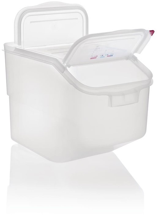  Araven Transparent Ingredient Bin 50Ltr 
