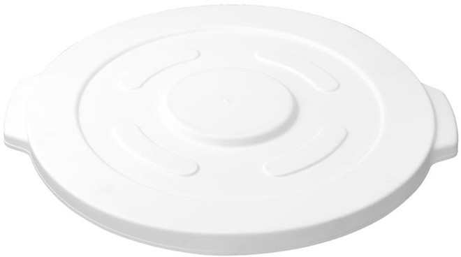  Vogue Polypropylene Round Container Bin Lid Large 