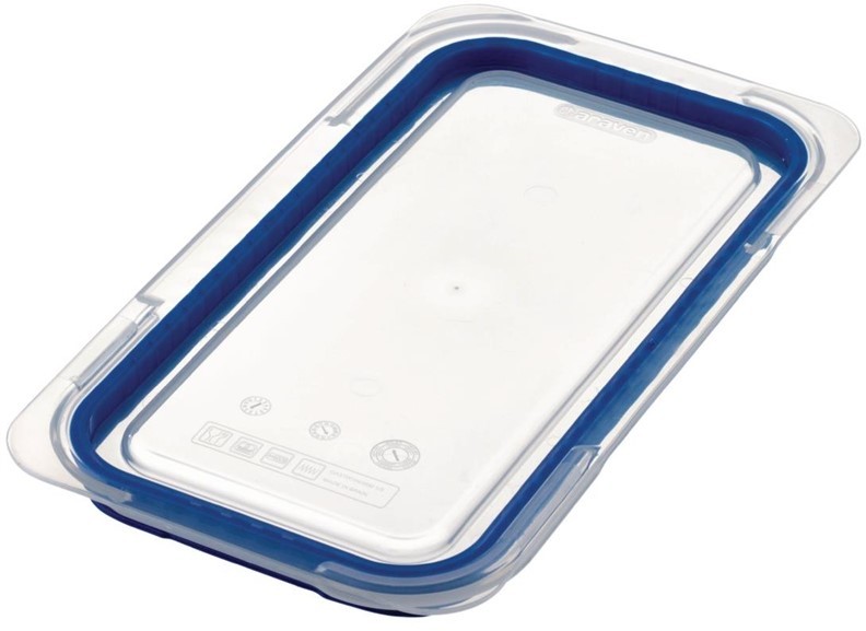  Araven ABS Lid Blue GN 1/3 