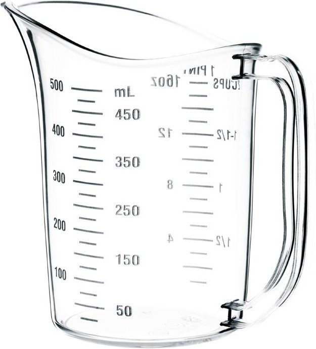  Vogue Polycarbonate Measuring Jug 500ml 