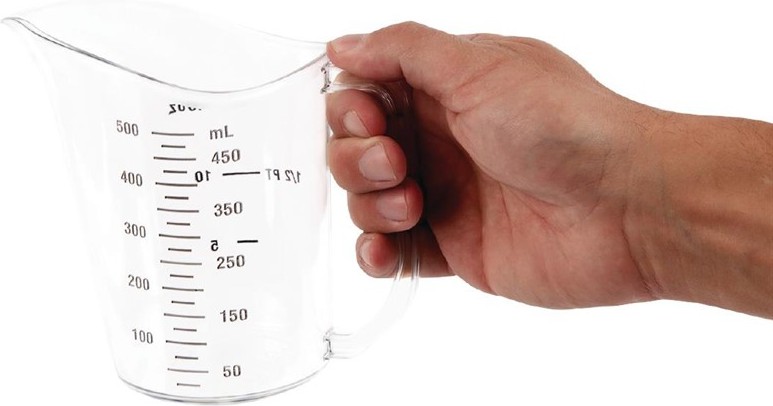  Vogue Polycarbonate Measuring Jug 500ml 