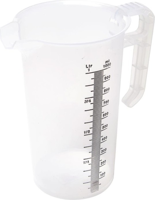  Gastronoble Pro-Measures Polypropylene Measuring Jug 1Ltr 
