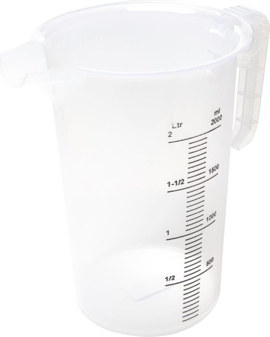  Gastronoble Pro-Measures Polypropylene Measuring Jug 2Ltr 