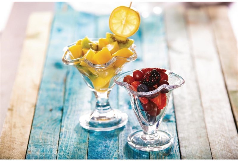  Olympia Traditional Small Dessert Glasses 128ml (Pack of 6) 