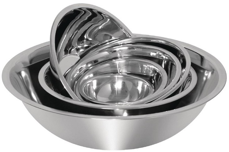  Vogue Stainless Steel Mixing Bowl 2.2Ltr 