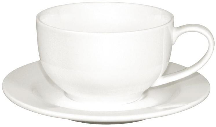  Lumina Fine China Round Saucers 143mm (Pack of 6) 