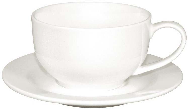  Lumina Fine China Round Saucers 156mm (Pack of 6) 