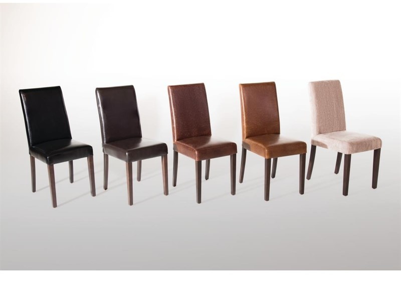  Bolero Dining Chairs Beige (Pack of 2) 