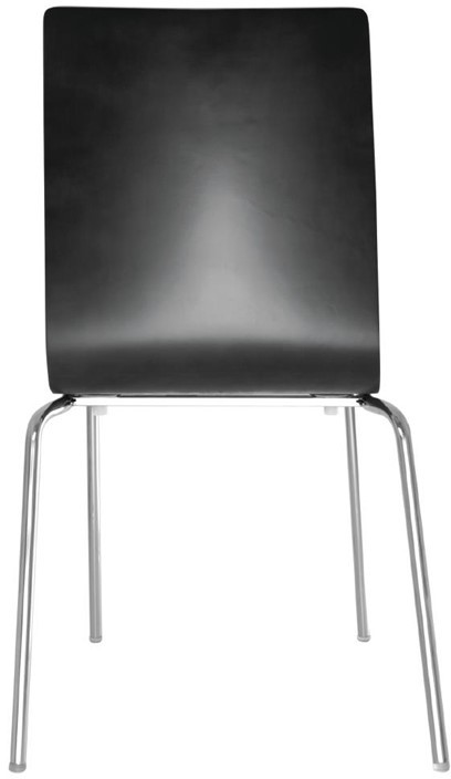  Bolero Black Square Back Side Chair (Pack of 4) 