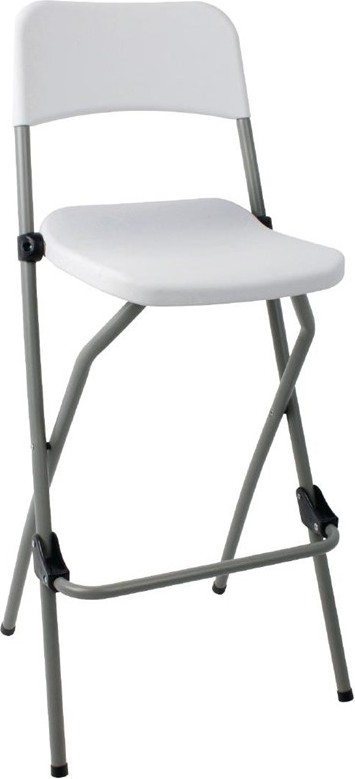  Bolero Folding High Stools (Pack of 2) 