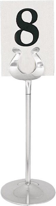  Olympia Stainless Steel Table Number Stand 100mm 