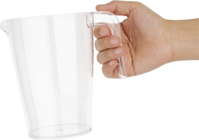  Olympia Kristallon Polycarbonate Stacking Jug 1ltr 
