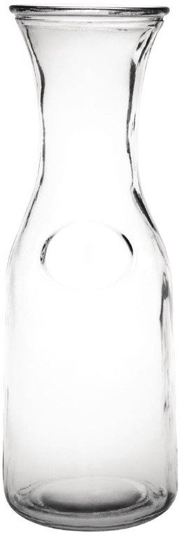  Olympia Glass Carafe 1Ltr (Pack of 6) 