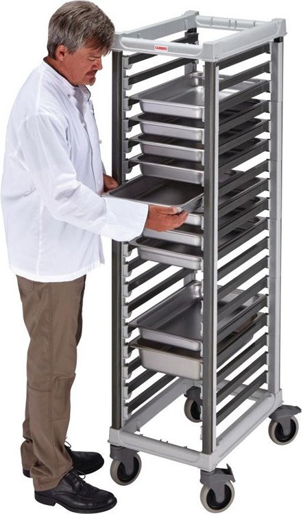  Cambro 1/1 Gastronorm Trolley 18 Pan Capacity Tall 