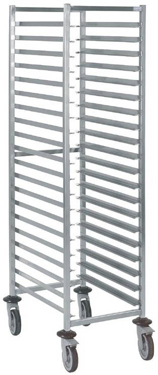  Tournus Euronorm racking trolley 600x400mm 20 levels 