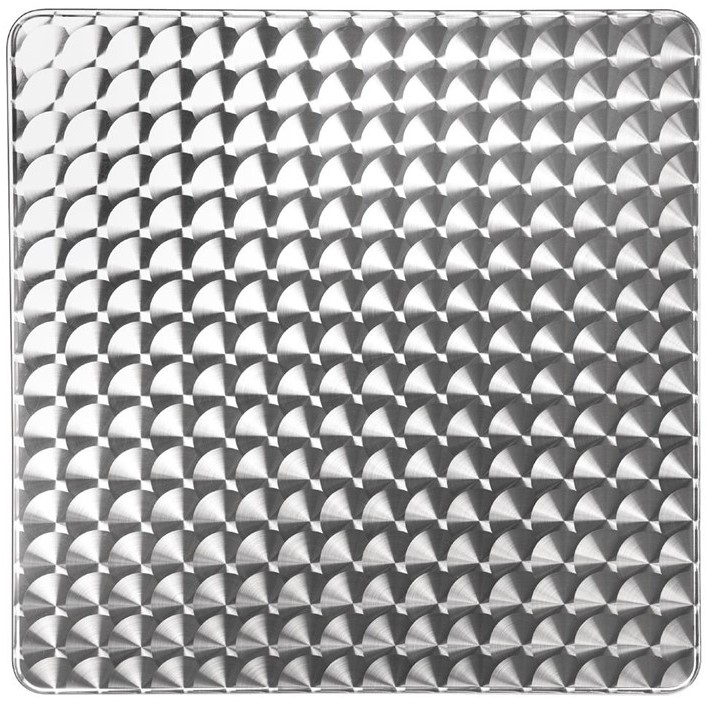  Bolero Square Stainless Steel Flip Top Table 600mm (Single) 