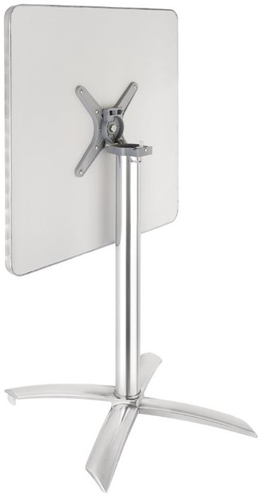  Bolero Square Stainless Steel Flip Top Table 600mm (Single) 