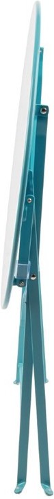  Bolero Seaside Blue Pavement Style Steel Table 595mm 