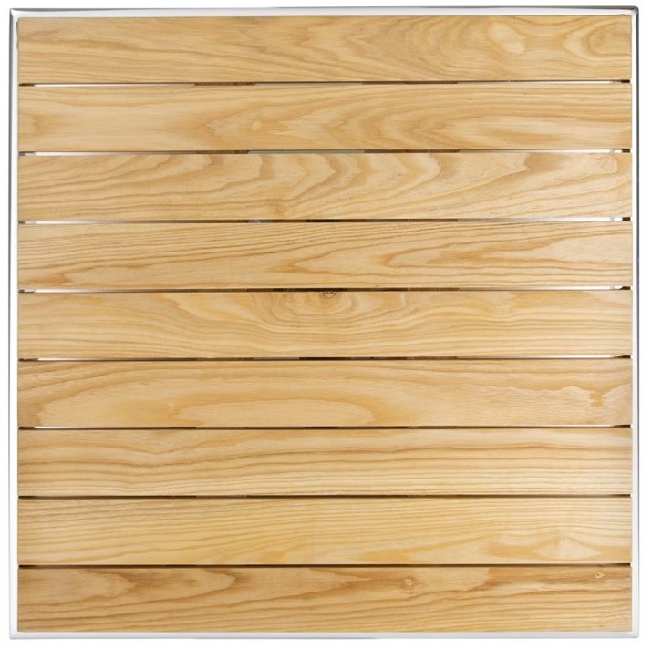  Bolero Ash Top Table Square 600mm (Single) 