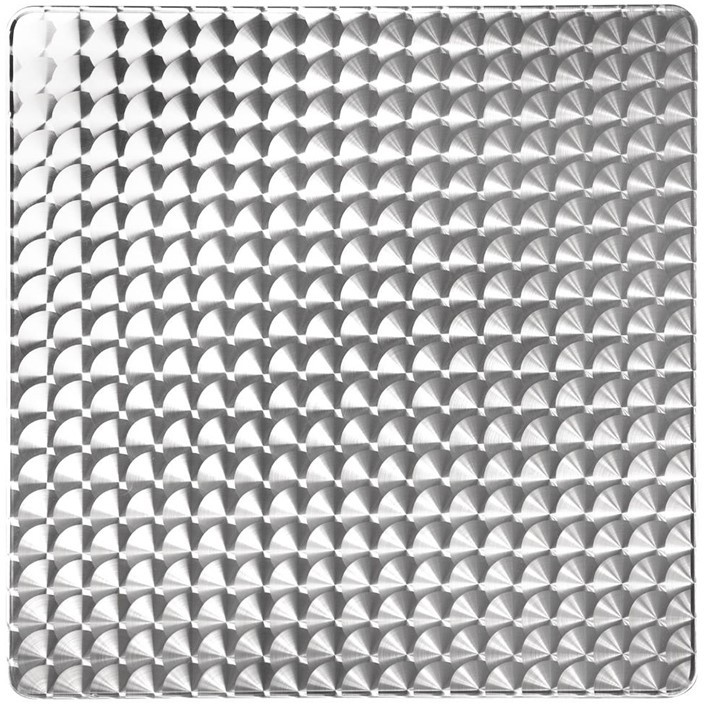  Bolero Square Stacking Table Stainless Steel 700mm 