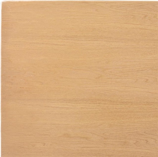  Bolero Pre-drilled Rectangular Table Top Natural Ash Veneer 1100 x 700mm 