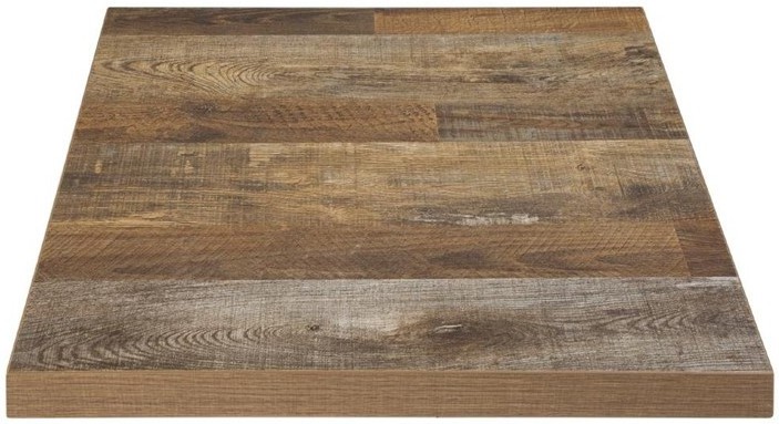  Bolero Pre-drilled Square Table Top Urban Dark 