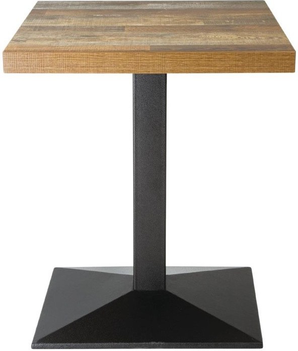  Bolero Pre-drilled Square Table Top Urban Dark 