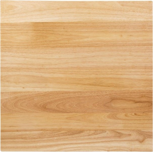  Bolero Pre-drilled Square Table Top Natural 700mm 