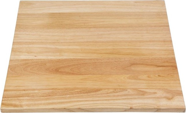  Bolero Pre-drilled Square Table Top Natural 700mm 