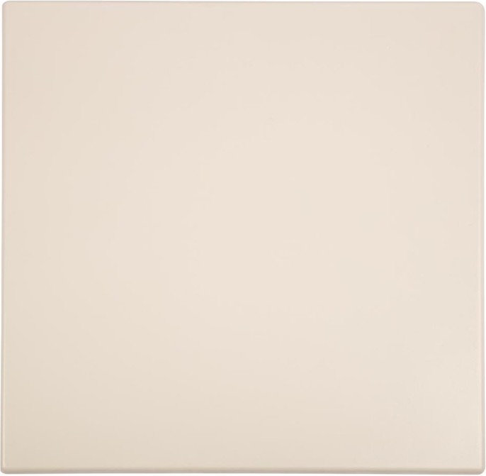  Bolero Pre-drilled Square Table Top White 600mm 