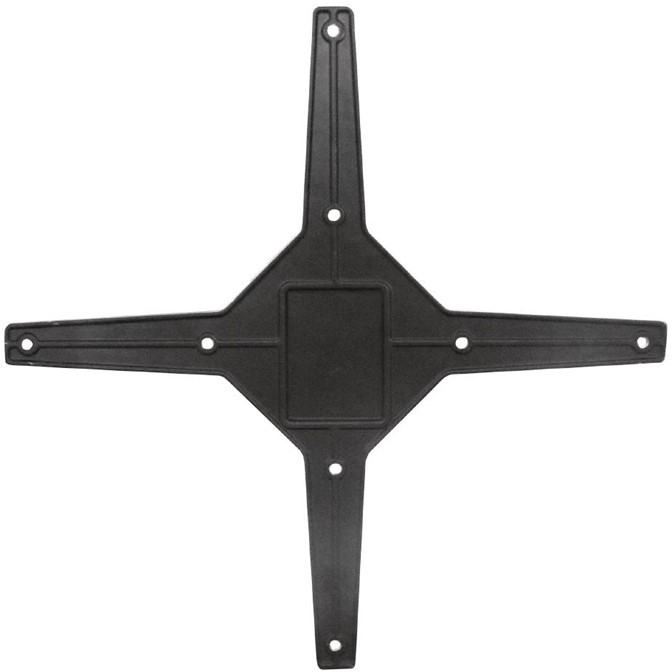  Bolero Aluminium Flip Top Table Base Black 