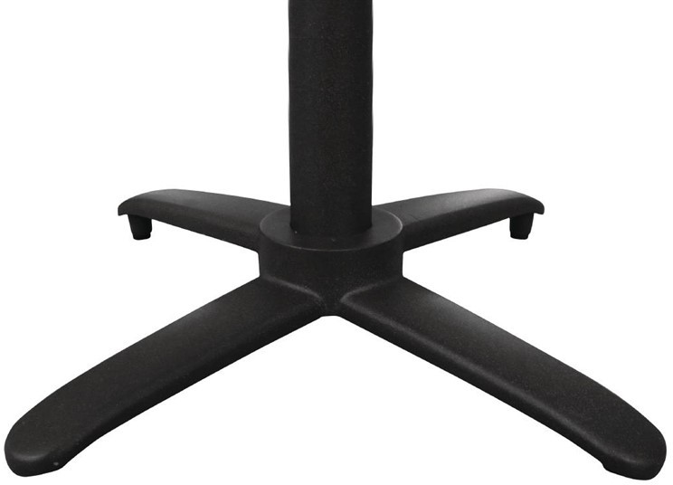  Bolero Aluminium Flip Top Table Base Black 