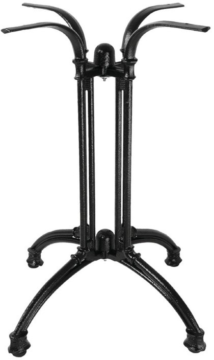  Bolero Cast Iron Decorative Brasserie Table Leg Base 