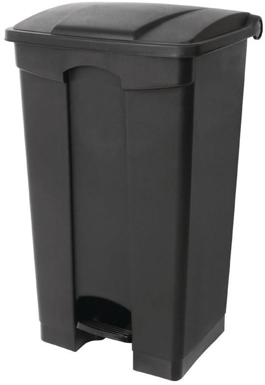  Jantex Kitchen Pedal Bin Black 45Ltr 