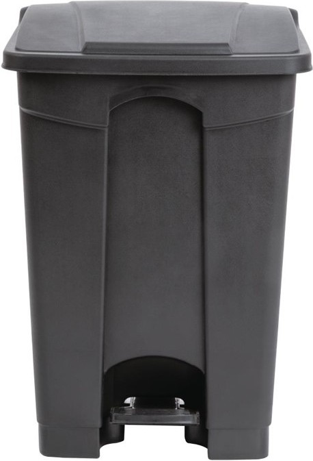  Jantex Kitchen Pedal Bin Black 45Ltr 