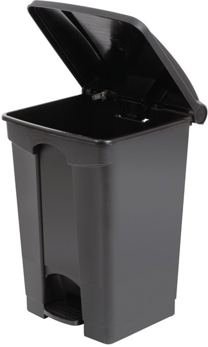  Jantex Kitchen Pedal Bin Black 45Ltr 