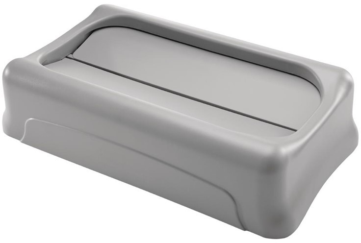  Rubbermaid General Purpose Swing Lid Grey 