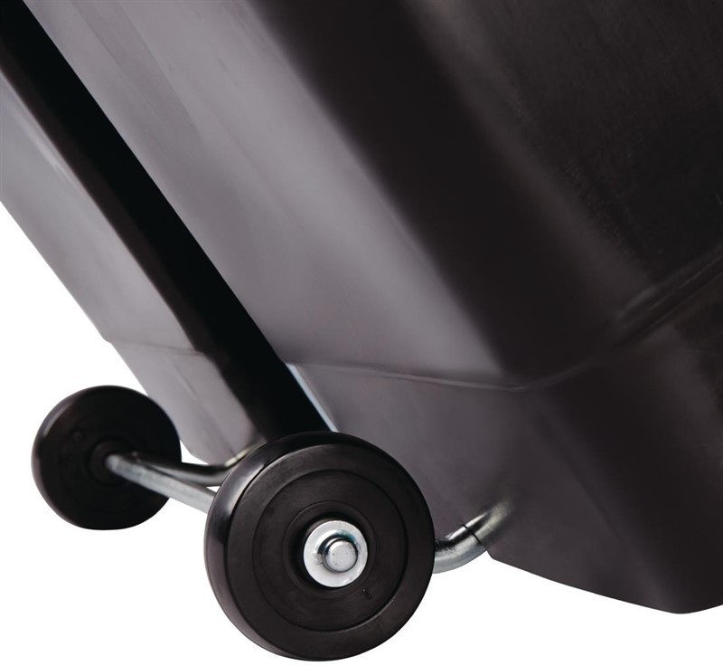  Rubbermaid Slim Jim Step on Front Pedal Red 90Ltr 