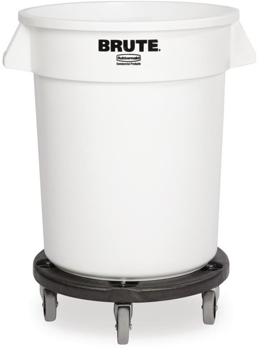  Rubbermaid Brute Waste Container Mobile Dolly 